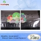 5 Pcs 42x28cm Supplier Food Grade Printing Orange Bags Banana Grape Bags Fruit Packaging Air Hole